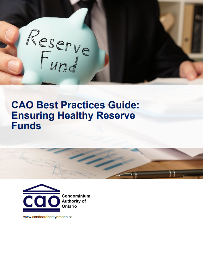 Reserve Fund Guide Cover