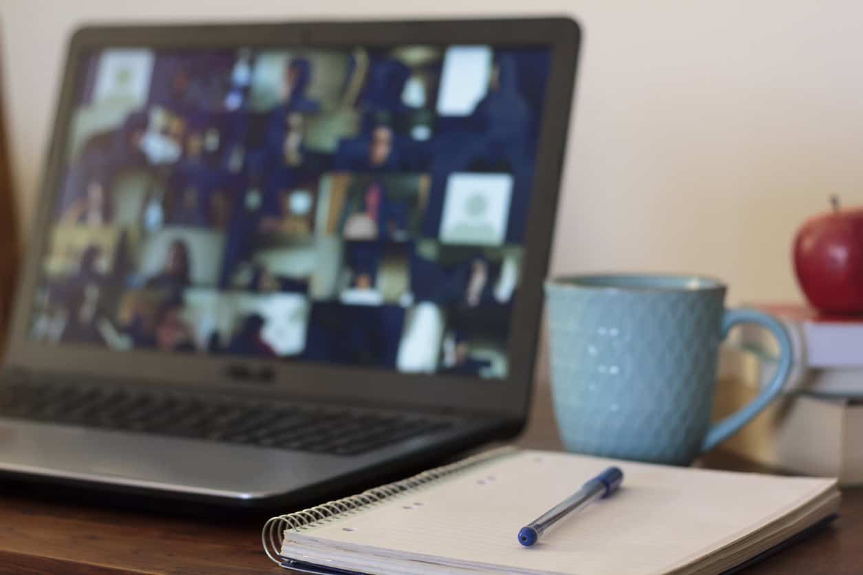 Picture of a webinar